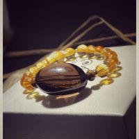 Bracelet “Roots” Citrine
