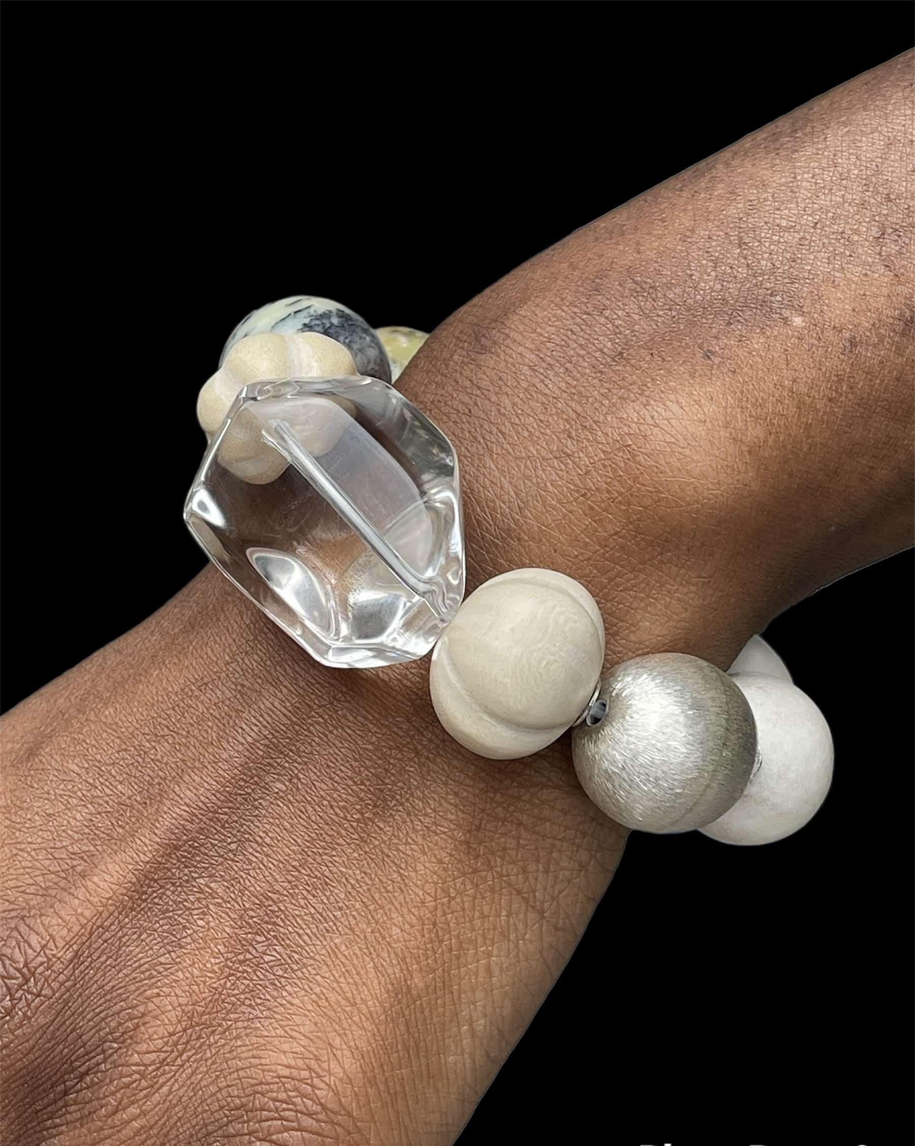 Bracelet Cristal de roche – Comme une lumière